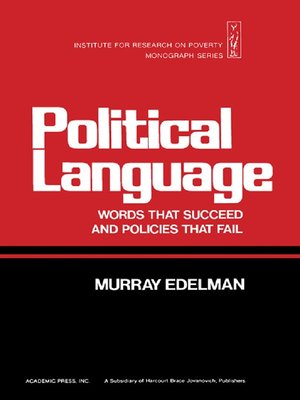 cover image of Political Language